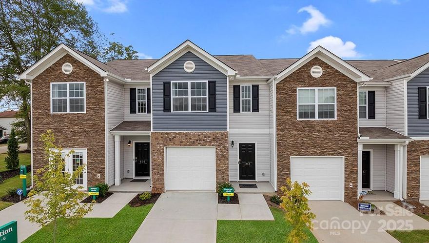 The Maywood is an open concept plan with living in mind. This home offers three bedrooms, two & a half bathrooms & a one-car garage. Upon entering the home, you’ll be greeted by an inviting foyer that leads directly into the heart of the home. This impressive space features a living room, dining room, & a well-appointed kitchen. The kitchen is equipped with a pantry, stainless steel appliances, & and completely open to the living room, making it perfect for entertainment. The Maywood features a luxurious primary suite, complete with a large walk-in closet and en suite bathroom with dual vanities. The additional two bedrooms provide comfort and privacy and share a full bathroom. Out back is a large patio, perfect for outdoor entertaining or enjoying beautiful weather.