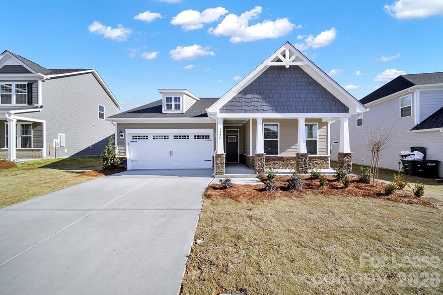 Welcome home to this gorgeous home in the new Medlin Forest community in Monroe. This wonderful community sits just minutes from the Hospital, restaurants, entertainment, and the HWY 74 Bypass for easy access to Charlotte. This open floor plan home has three bedrooms, two full baths, spacious kitchen with large island with sink, bonus room, covered front and back porches, two car garage, and much more. 

We strive to provide an experience that is cost-effective and convenient. That’s why we provide a Resident Benefits Package (RBP) to address common headaches for our residents. Our program handles pest control, air filter delivery, utility set up, credit building and more at a rate of $40.00/month, added to every property as a required program. More details upon application.