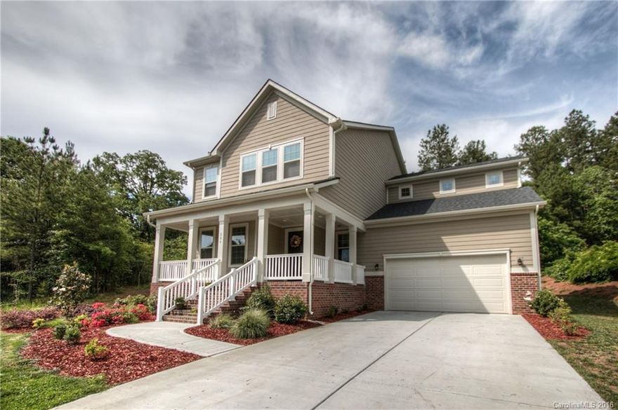 Better than new!Enjoy a quiet cul-de-sac location in Belmont!Enjoy the covered front porch or the back deck for a cool glass of tea!Main level has high ceilings, beautiful moldings, fabulous kitchen AND a main level bedroom! Upstairs, high ceilings throughout and double doors into the large master suite & spacious master bath! Large living area on second floor!2 bedrooms share a full bath and the 5th bedroom is its own "suite" with full bath!Double, extended garage!Truly looks brand new!