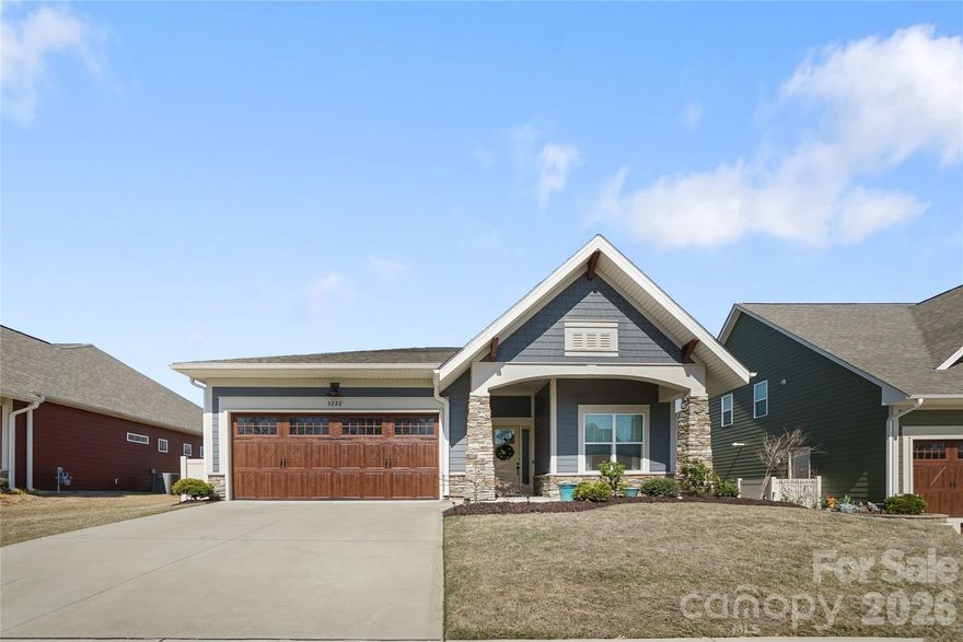 Located in the sought-after Addison Park community in Harrisburg, this charming cottage-style home offers a blend of thoughtful design and easy, low-maintenance living.
The open floor plan creates a seamless flow between the main living areas and the outdoors. Large sliding glass doors lead from the family room to a screened-in porch, providing a perfect space to enjoy fresh air year-round. Just beyond, a paver patio offers an ideal setting for relaxing or entertaining.
The kitchen is filled with natural light and features generous counter space, ample cabinetry, and a large center island with seating for gathering. A gas cooktop and double ovens make cooking both convenient and efficient.
The main level includes a private primary suite, along with a second bedroom and full bath—perfect for guests, in-laws, or those seeking one-level living.
Outside, the backyard offers a peaceful retreat, with landscaping and yard maintenance included through the HOA for added convenience. Additional highlights include a tankless water heater.
Built by Niblock, Addison Park features scenic walking trails and is located just minutes from shopping, dining, and parks. With abundant natural light and a flexible layout, this home is well-suited for a variety of lifestyles.
Furnishings are available for purchase, offering a move-in-ready option.