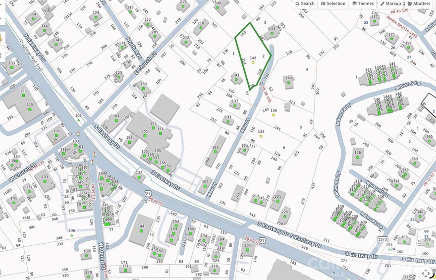 Located at the heart of Troutman and just a few minutes from I-77. Water and sewer available and tap fees have been paid by the owner (not installed yet, Troutman requieres grading to be completed prior to installation )