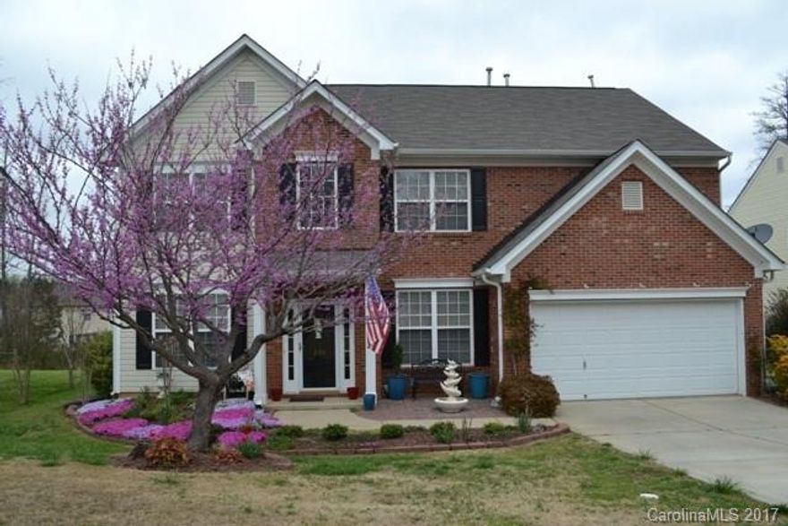 Beautiful landscaping, curb appeal and tons of square footage.  Main level has formal living room and dining room, office, two-story great room with fireplace/gas logs. Large kitchen with tile flooring, work island/bar, gas range and tile back splash. Laundry room conveniently located upstairs with all the bedrooms. Massive master bedroom and spa like bath. Seller has made lots of updates including front storm door and screen back door, newer appliances, new faucets in kitchen and MBA.