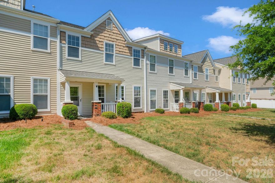 Beautifully maintained townhome offering a functional layout, low maintenance living, and a convenient location in the growing Indian Trail NC area. This 2 bedroom, 2 full bath, 1 half bath home features an open main level with great natural light, comfortable living and dining spaces, and a kitchen designed for everyday living and entertaining. Upstairs, both bedrooms offer privacy with en suite bath access, making the layout ideal for roommates, first time buyers, investors, or those seeking flexible living space. All major systems have been updated, Roof replaced in 2024, new gas furnace and AC in 2022, and Hot water heater 2026. 

Enjoy move in ready convenience with easy access to shopping, dining, parks, and major commuter routes connecting to Charlotte and surrounding areas. The outdoor space and low upkeep lifestyle make this Indian Trail townhome an excellent option for buyers looking for comfort, convenience, and value in a desirable Union County location. Residents can take advantage of neighborhood amenities including a large swimming pool, clubhouse with reservable gathering space, sport court, peaceful pond, two playground areas, and extensive sidewalks outdoor enjoyment throughout the community.