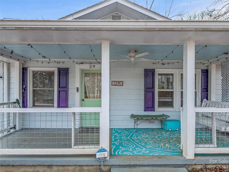This beautifully maintained West Asheville home is a must see! There is so much character throughout the entire home. This updated 1920's home is conveniently located on a dead end street walking distance to shops, restaurants, grocery stores and more. The covered front porch and open back deck are perfect for entertaining no matter the weather. The large yard is level and is mostly fenced in. This house was very much loved and it shows throughout.