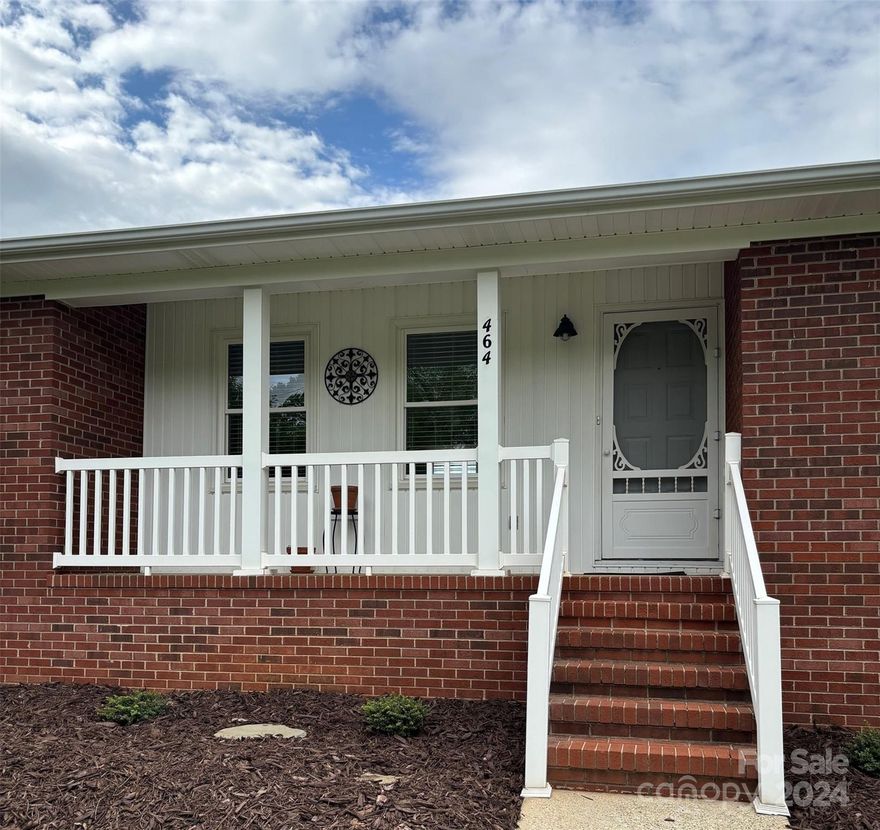 Welcome Home to this Beautiful all Brick 3 bedroom Ranch. Move in ready! Located on a quiet tree lined street. Minutes from I-77. Located on well-kept 1/3 Acre lot with gorgeous mature Lanscaping all around. Large spacious backyard. Upgraded replacement windows. Beautiful Hardwood floors throughout the whole home. Primary Bedroom has 1/2 bath. Brand new Refrigerator. Brand new Washer and Dryer. Rocking chair front porch. Attached one car garage with storage area. This awesome property backs up to the incredible 30 acre Troutman ESG Town Park with many wonderful amenities like walking trail, playgrounds, splash pad, fitness trail and a Pavilion you can rent for those larger parties with restrooms, 10 Tables, ceiling fans and water fountains!! There is absolutely NO vehicle parking or entrance on Patterson Street for the Town Park.
https://www.troutmannc.gov/parksandrec 
Come and take a look at this beauty and fall in love!