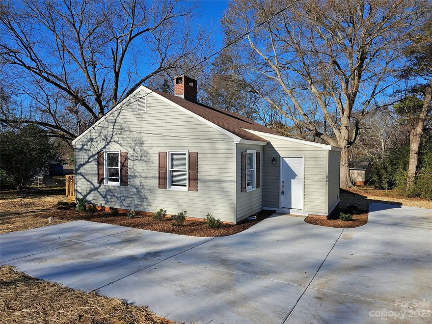 Come and enjoy this 3 bedroom 1 bath home. Great lot, almost half an acre. The whole house has new flooring, light fixtures. Kitchen has new cabinets and appliances and quartz counter tops. All new bathroom sink and toilet. New tub has shower door. All new windows in the house. Blinds have already been installed.