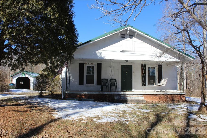 Don't miss out on this charming cottage-style home in the city limits of Drexel! Home features three-bedrooms and one bathroom with a living room and kitchen. Enjoy your morning coffee on the front porch. washer and dryer on back porch, not heated.The property also features a large 24x36 detached workshop with electricity, perfect for hobbyists or extra storage. Detached single garage for parking. Convenient to downtown Drexel and US Hwy 70 for easy access to surrounding areas. heated 1340 sq. feet