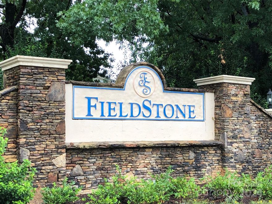 Sought after neighborhood, 3BR, 2.5 Bath townhome nestled near interstate and shopping. Very quiet street in Fieldstone Community. Updated with high end stone in kitchen and baths. Cool neutral tones. 3BR, 2.5 Baths, with extra front room for office or formal dining. Powder bath on the main. All appliances included. Very accommodating, easy access pool and clubhouse. All Water Lines replaced.