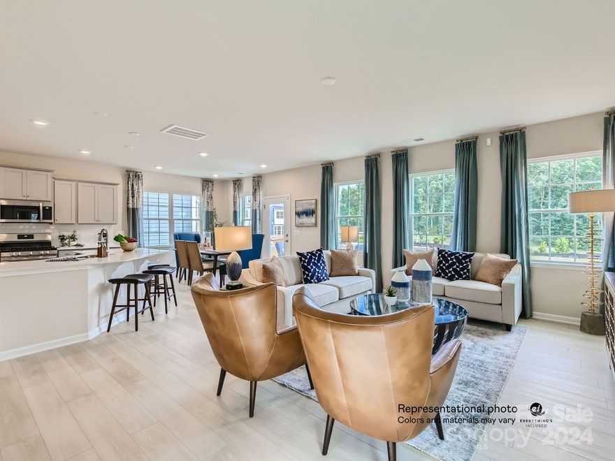 4.99% Fix 7-year conventional rate available!! We are also offering up to $12,500 toward your closing costs if you use our preferred lender. Now is an ideal time to lock in a new home in Elizabeth, a master planned community in Fort Mill. Upcoming amenities will include a 2-story clubhouse, pool, fitness center, pickle ball courts, multi-use courts, walking trails, parks, and more! The Westbury home is one of our top selling floorplans, offering a great open design with four bedrooms and a loft. This home will have vinyl flooring throughout the first floor, gas range, and more. Centrally located, Elizabeth is just minutes from shopping, dining, downtown Fort Mill, and I-77. Come experience lifestyle and charm in the heart of it all!