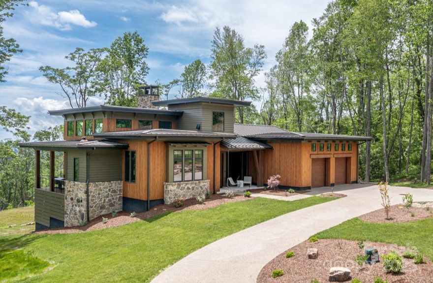 Perched atop a 375-acre gated mountain community, Casa Bonita is a stunning retreat that seamlessly blends modern elegance w nature’s beauty. Designed and built by Living Stone Design + Build, this extraordinary residence embodies the pinnacle of craftsmanship & innovation. As House Beautiful magazine’s Whole Home of 2024, Casa Bonita was designed w Aging in Place principles, Biophilic Design & the highest standards of sustainability, earning Energy Star, Green Certified & Wellness Within Your Walls certifications. This exclusive enclave of just 80 homesites, is surrounded by a 150-acre nature preserve, offering long-range views & direct access to miles of hiking trails. Enjoy a lifestyle of wellness & sustainability, with community gardens, bee apiaries & high-speed fiber optic internet ensuring both connectivity & tranquility. Casa Bonita is more than a home—it’s an invitation to experience elevated mountain living in a community designed for connection, health & harmony in nature.