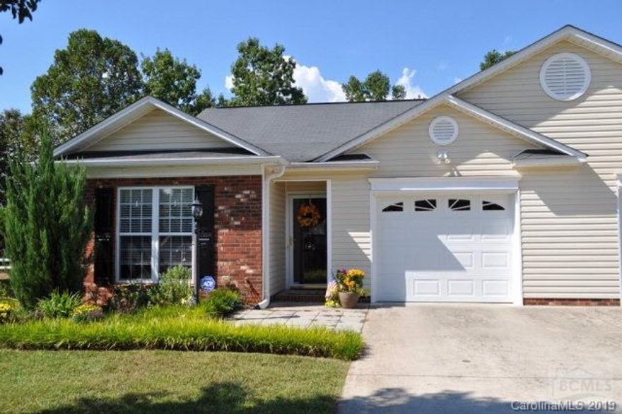 The Morgan Trace community has a lot to offer if you are looking for a luxury town home. Three Bedroom 2 Bath generously highlighted in hardwood flooring accenting the Living Room, Kitchen, Dining Room, Hallway, and Sunroom. With 1443 sq. ft., this home is well maintained and has plenty of living and entertaining space. The Kitchen supplies lots of cabinet storage, countertop space, and room to move. The spacious Bedrooms are carpeted and have their own walk-in closets. The Baths have cabinet storage and countertop space. Enjoy your day/evening by the fire in the Living Room or relaxing in the Sunroom with a view of the outdoors. Conveniently located within a short distance to the local eateries, business/shops, medical facilities, schools, and parks/recreation.