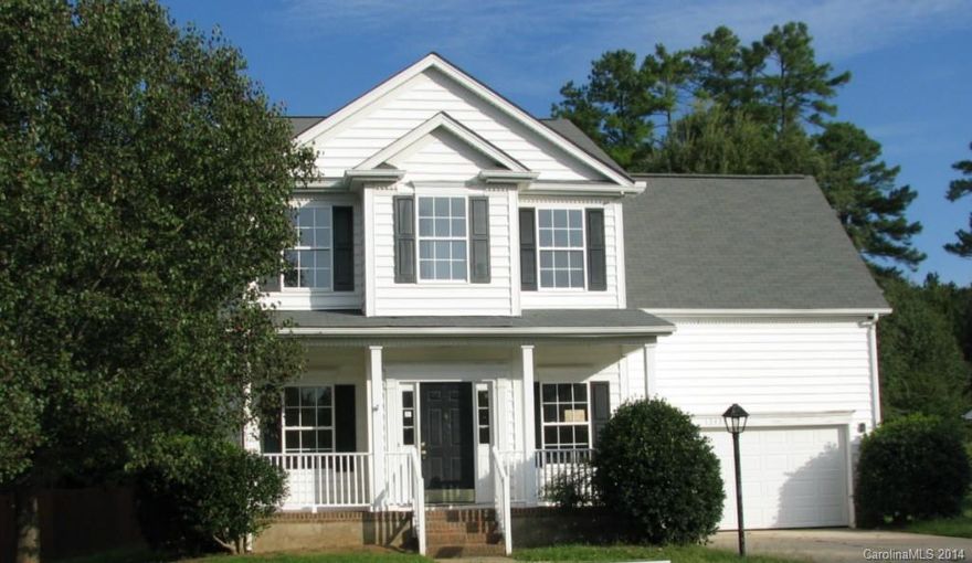 Great house with new carpet, paint, garage door, and HVAC. The kitchen is open to the Breakfast Room and Den with fireplace. Bonus Room or 4th bedroom (has a small closet). Master suite has a vaulted ceiling, WIC, large bathroom with garden tub, separate shower and double vanity sink. The newly painted deck overlooks a large, private backyard with storage shed. Schools subject to change.