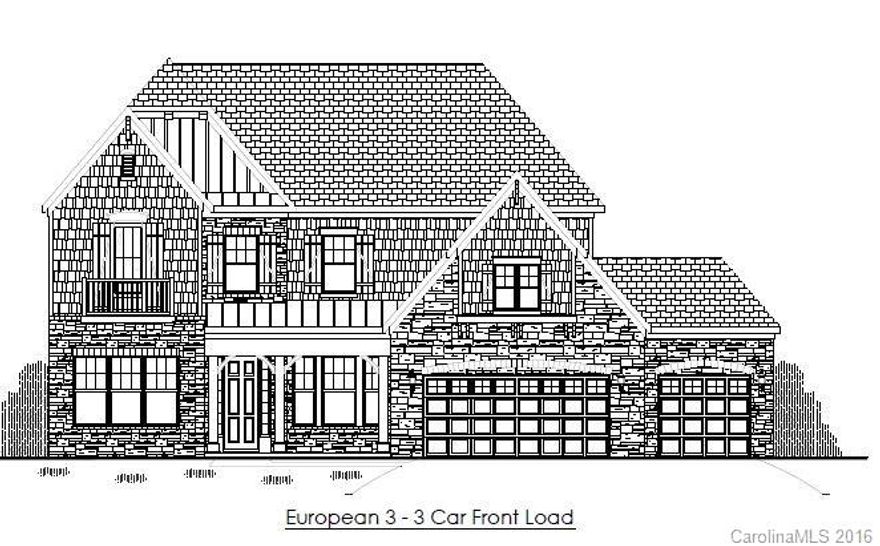 Plymouth European 3 Design with walk out unfinished basement, open floor plan with home management area,  morning room off kitchen area, huge walk in pantry, owners suite with glamour bath, 2 closets, private water closet, laundry room, loft area is large enough for entertaining ,  10 ft ceilings on main,3 car  garage, large homesite, home is under construction , August completion , secure this home today, numerous upgrades, basement has rough in for full bath and raised ceiling height,