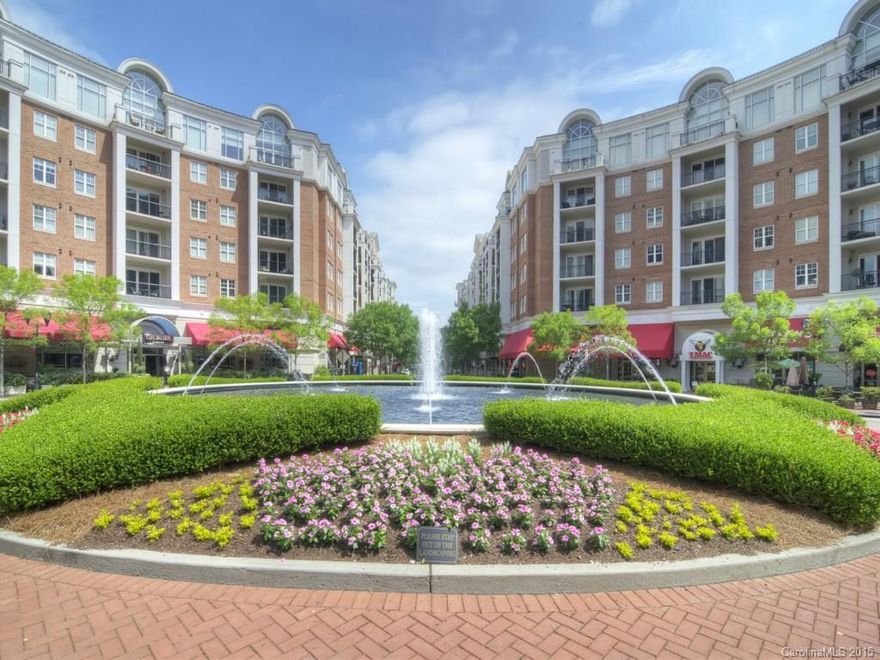 AVAILABLE NOW!! Live in the heart of prestigious Southpark in this two bedroom luxury condo with fantastic views of Piedmont Row. The large living room, kitchen, & patio are perfect for entertaining & open floorpan is perfect for roommates. Master bath feels luxurious with double sink & tiled shower. STORAGE ROOM available for tenant use! Fresh paint throughout the unit! Enjoy living within walking distance to refined dining, wine bars, & the most high-end shopping Charlotte has to offer.