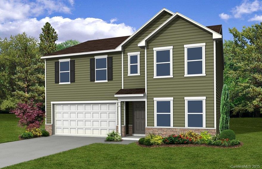 36”Cabinets w/ Crown, Recessed Can Lights, Granite, Stainless Smooth top range, microwave /dishwasher,Granite Bar. Flex and Task room on main. Garden Tub and separate Shower in Master Bath. 4 Bedrooms plus Loft. Seller pays up to $6500 in closing cost with preferred Lender. Move in April