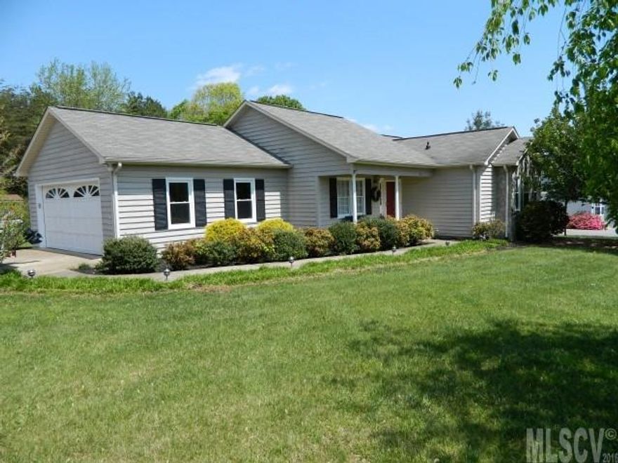 3BR 2BA all on one level! This ranch style offers: cathedral ceiling, hardwood floors, updated kitchen/bathrooms and scrnd in porch. Level yard with nice landscaping and (11x20) wired storage bldg. Hot water heater and replacement windows recently installed.