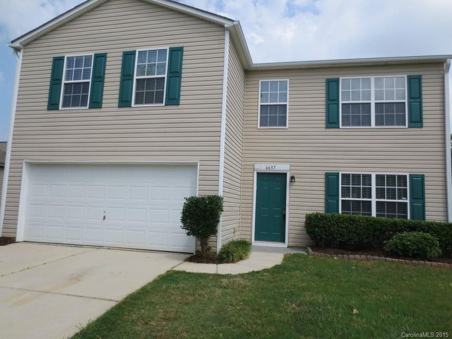 Home has brand new wood flooring throughout open first floor! Fireplace compliments large Great Room and can be enjoyed from Breakfast Room. Kitchen has plenty of counter tops and cabinet space plus and over sized pantry. All bedrooms and loft are located upstairs. Loft is bright and open, master suite is very generous in size, and the secondary bedrooms are spacious with ample closet space!