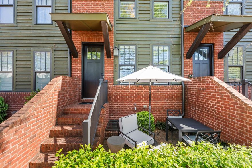 Located in the heart of Dilworth, this beautifully upgraded townhome offers the ultimate walkable lifestyle—just steps to East Blvd, and minutes from South End, top restaurants, coffee shops, grocery stores, and major hospitals.

Inside, the home blends timeless design with modern convenience. Custom plantation shutters span the entire home, complementing rich wood flooring and elevated trim details. The kitchen is both stylish and functional, featuring quartz countertops, a GE Monogram refrigerator, brand new Bosch dishwasher, and designer pendant lighting over the island.

Thoughtfully designed for everyday living, the lower level includes built-in desk and storage, while the garage has been fully upgraded with epoxy floors, floor-to-ceiling cabinetry, workbench, and wall storage system.

Upstairs, the primary suite is a true retreat with a custom walk-in closet—expanded and finished with built-in shelving and a sliding barn door—along with a statement chandelier for added elegance. The laundry area includes a stackable washer and dryer with custom shelving for optimal organization.

This home is equipped with smart and functional upgrades throughout, including Nest thermostats on all three levels, AT&T fiber wiring, ADT security system with panels and sensors, Ring doorbell camera, and a front door combination lock. Additional updates include a newly leveled and redesigned patio and a recently replaced AC compressor.

Every detail has been thoughtfully considered, offering a low-maintenance, move-in-ready home in one of Charlotte’s most desirable and connected neighborhoods.