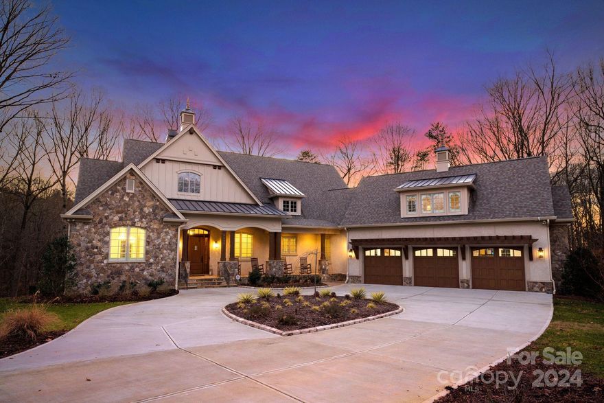 Welcome to a slice of paradise nestled within the prestigious private community of The Sanctuary. Built in 2020 with 3800 ft² & spanning just over 5 acres of lush landscape, this luxurious estate epitomizes elegance & sophistication. You are greeted by a meticulously maintained residence boasting every amenity imaginable. The centerpiece of outdoor entertainment awaits w/ a lavish saltwater pool & fully equipped outdoor kitchen, creating an idyllic outdoor setting. Inside, the grandeur continues w/ an expansive primary en suite that exudes tranquility & comfort. Indulge in the spaciousness of the primary bathroom complemented by a walk-in closet that surpasses the wildest dreams of any homeowner. Whether you're seeking the ultimate relaxation retreat or an entertainer's paradise, this sanctuary offers the perfect blend of luxury, privacy, and unparalleled comfort. Experience the epitome of upscale living in this exclusive haven amidst the serene beauty of its natural surroundings.