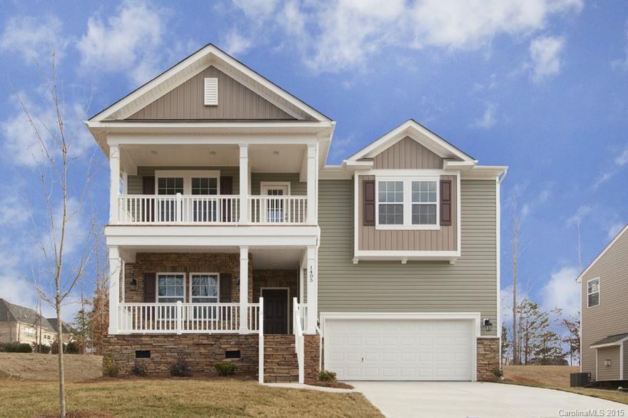 A gorgeous 3065sqft home featuring a stunning double front porch, five bedrooms, 4 full baths, a game room and two car garage. This home will be gone before it even has a chance to get off the ground.The Tryon plan features hardwood floors throughout the main living area; a beautifully open concept topped off by a huge kitchen island. Ready for a Decemeber move-in!