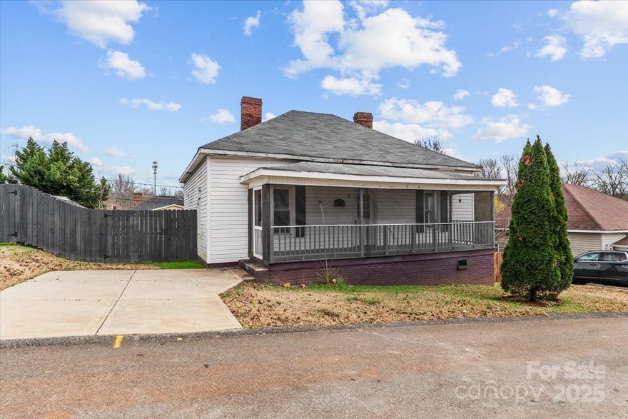 INVESTMENT OPPORTUNITY IN THE HEART OF DOWNTOWN CRAMERTON. Welcome to 30 2nd Street, a 3-bedroom, 1-bath single-family home offering 1,193 square feet of living space on a .13-acre lot in one of Gaston County’s most desirable and walkable locations. Built in 1900, this property is full of character and potential and is ideal for investors, renovators, first-time home buyers or anyone in between looking to build instant equity with some TLC.

Located in downtown Cramerton, this home offers exceptional walkability to local shops, restaurants, coffee spots, and community events. Enjoy easy access to Riverside Park, the South Fork of the Catawba River, walking trails, green space, and river activities—all just minutes from your front door. This prime location continues to grow in popularity, making it a strong option for long-term appreciation, rental demand, or resale potential.

The home has good bones and a functional layout, providing a solid foundation for cosmetic updates or a full renovation. With three bedrooms and a flexible floor plan, the property can easily appeal to both owner-occupants and rental tenants. The manageable lot size allows for outdoor enjoyment without excessive maintenance.

Whether you’re an investor seeking a value-add opportunity, a buyer searching for a starter home with sweat equity, or someone looking to be part of the vibrant Cramerton downtown lifestyle, this property offers endless potential. Conveniently located near Belmont, Gastonia, and a short commute to Charlotte, this home combines small-town charm with access to major employment centers.

Opportunities like this in downtown Cramerton are increasingly rare. Bring your vision and make this property your next investment or home.
