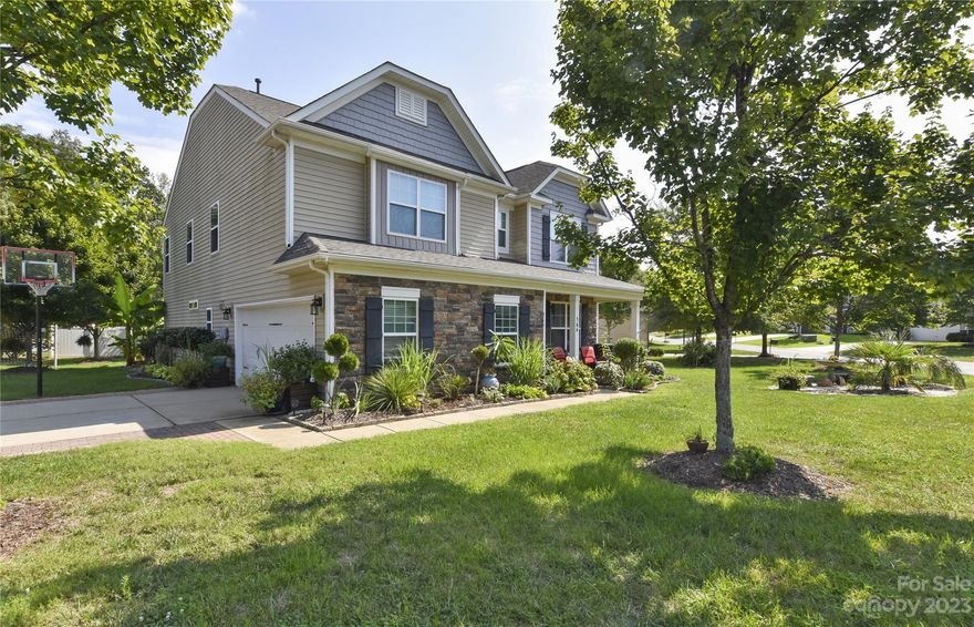 Fantastic location! Welcome to this beautiful  home located in Fort Mill; Award-winning schools, Anne Springs Close Greenway, downtown Fort Mill w/ fantastic restaurants & breweries nearby. This beautiful home is as impressive as it is functional. Bright & airy plan w/ formal dining, large eat in kitchen. Speaker System, irrigation system, widened Driveway ,A NEW ROOF(2023) and brand NEW HVAC (2023)! There is plenty of space in this home w/ 5 BEDS, 4 FULL BATHS, 2nd floor LOFT, & ADDITIONAL THIRD FLOOR BONUS ROOM perfect for large families or to comfortably entertain. Main level features an open concept with intricate details such as crown moldings, hardwood floors, gourmet kitchen w/HUGE center island, office space, & guest bed & full bath. The 2nd floor has the cozy loft, master suite and spa-like bath along with 3 other bedrooms & 2 bathrooms (one is a Jack & Jill)! 3rd floor bonus space could be perfect for a 6th bedroom a home theater or a man cave!