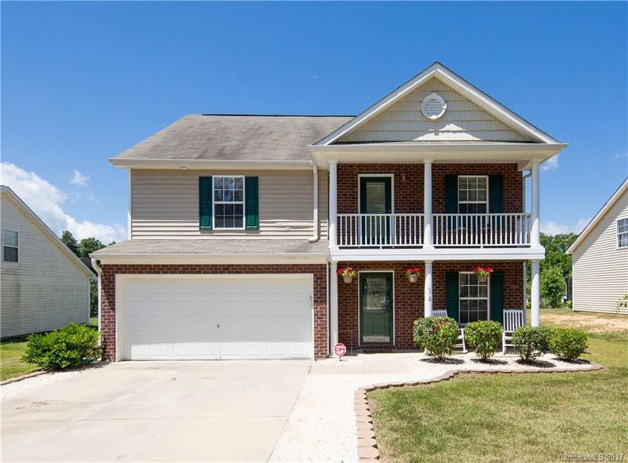 MOVE IN READY! This lovely 4 bedroom 2 1/2 bath home has everything you have been looking for. Enjoy coffee each morning on the balcony of the owner’s suite or on the back patio. Entertaining will be a breeze with the kitchen positioned between 2 spacious living areas. Cool off in the community pool or take a stroll around the neighborhood pond. Area is eligible for USDA 100% financing.