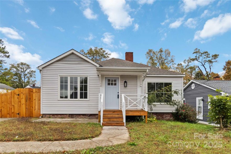 Charming Updated Bungalow – 3BR / 2BA
Welcome home to this beautifully updated bungalow that perfectly blends classic charm with modern comfort. Featuring 3 spacious bedrooms and 2 full baths, this home offers an inviting open layout, gleaming hardwood floors, and plenty of natural light throughout. 
The updated kitchen boasts modern cabinetry, stainless steel appliances, and granite countertops — ideal for everyday living and entertaining. Both bathrooms have been tastefully renovated with stylish finishes.
Enjoy peaceful mornings on the covered front porch or host gatherings in the private fenced backyard with mature landscaping. Conveniently located near shops, schools, and parks, this home combines timeless character with today’s amenities.

Don’t miss this move-in-ready gem — schedule your showing today!