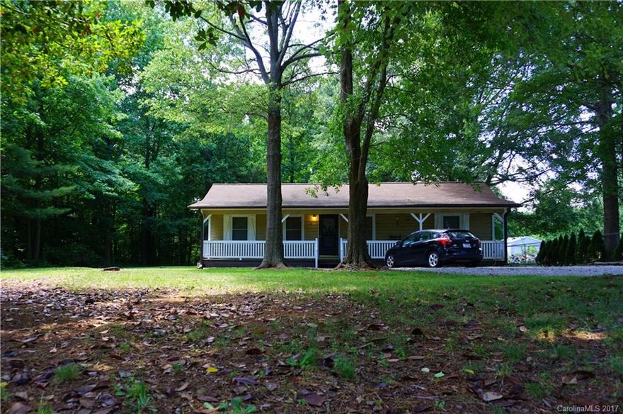 Hard to find at this price! 3 Bedroom 2 Bath, adorable ranch with rocking chair front porch. New laminate wood floors, new counter tops. New kitchen appliances. Definitely a must see.