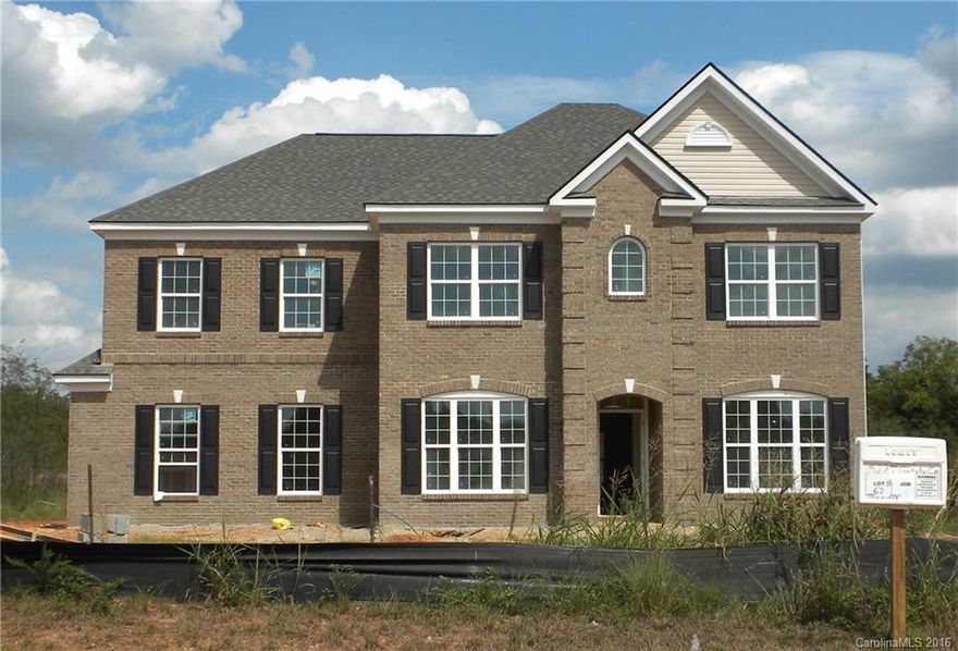 Brick-Front Providence II Home includes 5 BRS/3 Full Baths w/Guest Suite Down, 2-Car Side Load Garage w/Opener, Formals, 9’ Ceilings, Hardwoods in Foy/DR/Kit/Brk/Pan/FR, & Iron Spindles on 1st floor. Extended Kitchen includes Granite Countertops, Stainless Appliances, Travertine Backsplash, Upgraded 42” Cabinets, Butler's Pantry & Walk-In Pantry! Great Room w/36” Gas Fireplace. Granite Counters in all Baths. Guest Bath w/Dbl Sink. MBA Tub w/Tile Surround. 10x10 SF Patio.