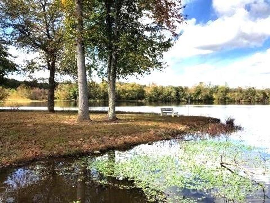 Approx 52.9 Acres with over 5500 feet of water frontage on "Shuford Pond". Exquisite Views! This is a one-of-a kind property. Tons of wildlife. Previously used mainly for horses. 9 Pastures (different paddocks with approx. 2 acres each). 3 wells. There are self-waters in all 9 pastures. Multiple outbuildings, sheds, 3-bay hay storage. Boat dock and ramp. There is power & water at the building at the boat dock. 20x40 garage for equipment & mowers. Also 3 BR/2BA manufactured home on the property for the "caretaker".