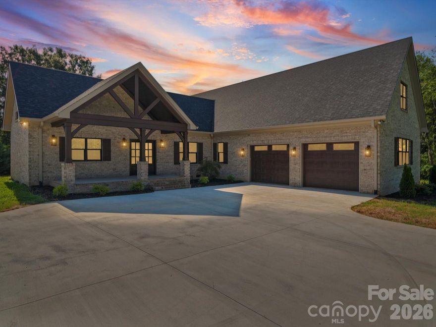 *Back on the market..no fault to the seller* 
Stunning New Construction on 1.4 Acres in Indian Trail. This brand-new 3,936 sqft home sits on a generous 1.4-acre lot, offering the perfect balance of modern luxury and serene privacy. Designed with today’s lifestyle in mind, this home boasts 3 spacious bedrooms and 5.5 bathrooms. Each bedroom offers its own en-suite bath, creating a retreat-like atmosphere for family and guests. Step inside to an open-concept kitchen and living area, ideal for both everyday living and entertaining. The chef’s kitchen features modern finishes, premium appliances, and a large island overlooking the bright and airy family room. The home also includes a double bay garage, perfect for multiple vehicles or additional storage. With elegant design throughout, this residence is move-in ready and crafted for comfort, style, and functionality.