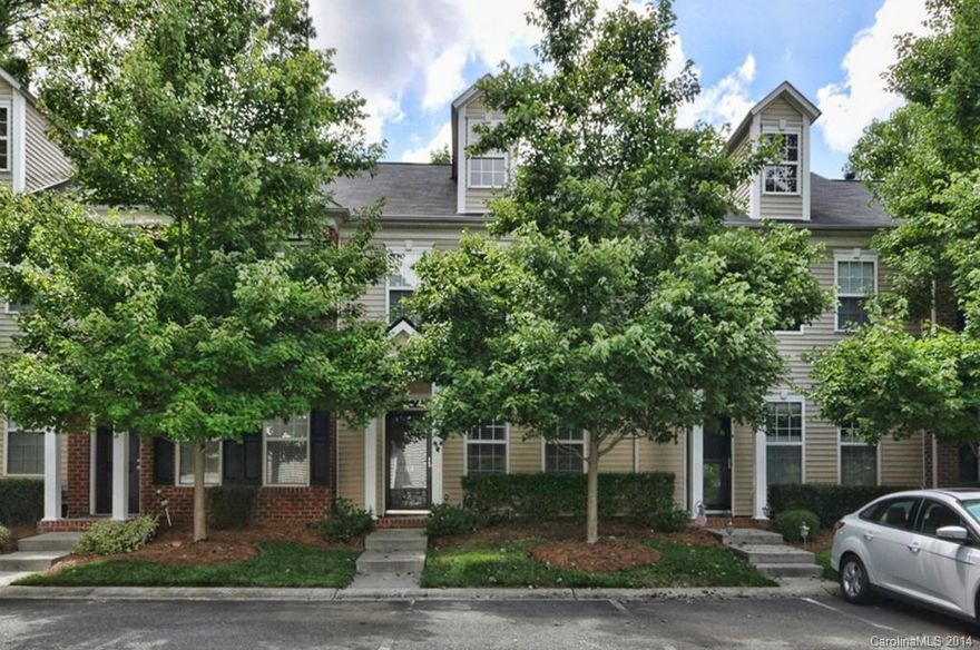 Well appointed townhome, great location, beautiful kitchen, upgraded flooring, private backyard with patio & storage. Walk in master closet, neutral colors throughout, cherry cabinets, ss appliances, kit island, upgraded lighting and more!