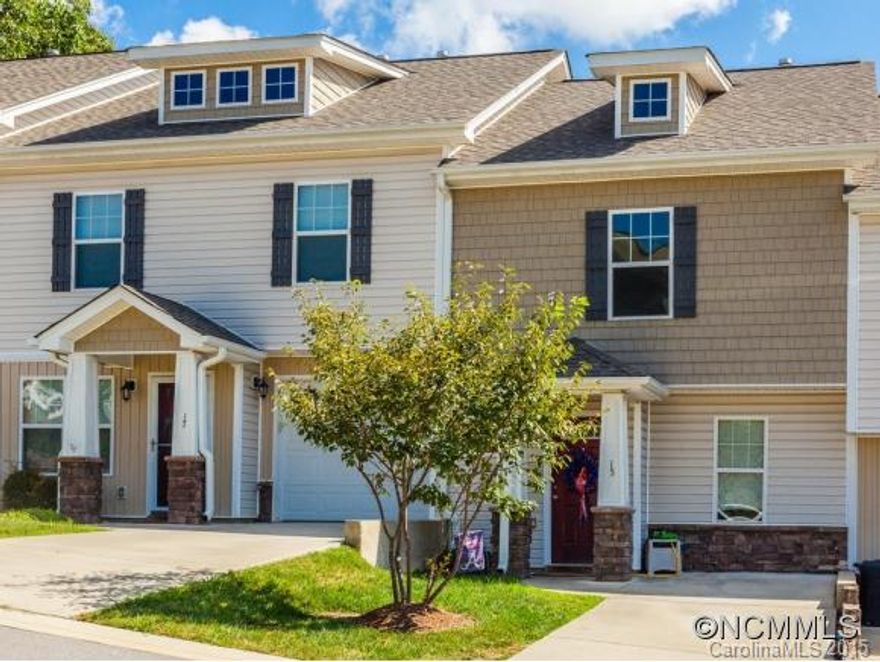 Fantastic starter home or investment potential. Excellent condition in ideal location close to downtown Weaverville, Lake Louise, and Asheville.  Newer appliances, fireplace, large master, back patio and so much more.  Thriving community with ample green space.  This one is a must see!