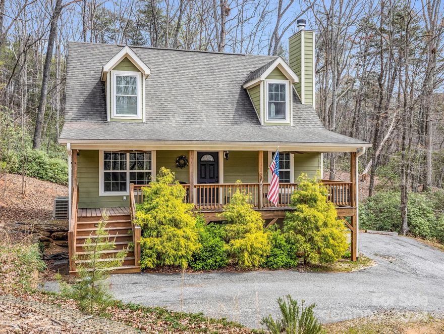 This beautiful Cape Cod style home is the perfect mountain getaway! Located inside the main gate of Riverbend at Lake Lure, this charming two story home is within walking distance to the Big & Little Mirror Lakes. Already a successful Airbnb, this 3 Bedroom/2.5 Bath home is being offered fully furnished. The Primary Bedroom with ensuite, laundry room, kitchen, living & dining are all on the Main Level - with guest bedrooms & full bath upstairs. Featuring a fire pit area out front, you will be able to relax and feel miles from everything, while only being minutes from the Lake Lure: Ingles, medical center, local shops, restaurants & more. As a member of the Riverbend community you will have access to two private lakes (within walking distance), the Broad River for kayaking, canoeing, tubing & fishing, as well as the community pavilion with a white sand beach for swimming & picnicking. Conveniently located to Asheville, Hendersonville & Tryon International Equestrian Center.