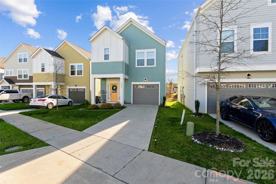 Like-new home in a prime location with easy access to I-485, shopping, and vibrant downtown areas! This beautifully maintained 3-bedroom, 2.5-bath home offers a modern, open-concept layout perfect for both everyday living and entertaining. The spacious kitchen flows seamlessly into the living and dining areas, creating a bright and welcoming space.

Upstairs, you’ll find comfortable bedrooms including a generous primary suite with a private bath. Enjoy low-maintenance living with newer finishes throughout, giving the home a fresh, move-in-ready feel.

Conveniently located near major highways, dining, and retail, this home combines comfort, style, and accessibility—an opportunity you won’t want to miss!