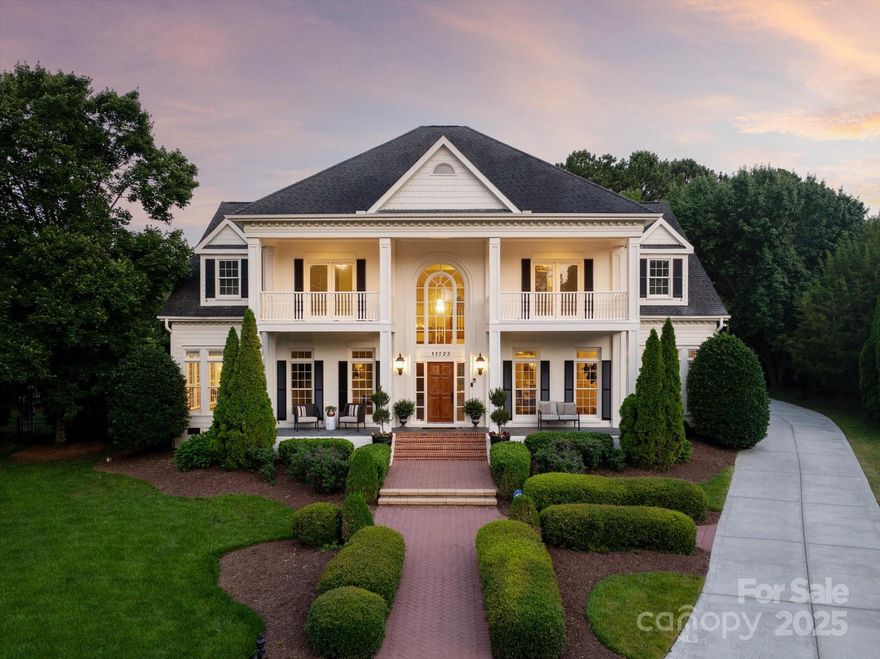 This beautiful home is filled with southern charm & high end finishes. Home features a stunning remodeled kitchen w/marble tops, updated custom cabinets, 6 burner gas Thermador Range & commercial hood, built in fridge w/ custom panel and large pantry. Beautiful 2 story foyer leads to a grand 2 story Great Room featuring custom wall moldings, designer chandelier, fireplace & french doors leading to private covered patio. Primary on main features a private sitting area, his & her custom walk in closets & a tastefully remodeled primary bath featuring designer tile, vessel tub, large walk in tiled shower w/ frameless glass surround. Main floor also features a private office w/ convenient access to the large covered front porch. Upstairs features 4 oversized secondary rooms each with a walk in closet, 3 large baths + a HUGE bonus room. Don't miss the 3rd floor walk up attic space! Take in the great weather from one of the many covered porches or the private backyard. One of the best lots!