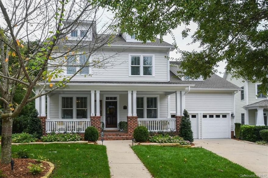 Meticulously Maintained Home in sought after Baxter Village neighborhood. A Must See!! Elegant Master on Main. Hardwoods Throughout no Carpet, and tiled bathrooms with extensive moldings.  Gourmet kitchen with center island, Gas Stovetop and stainless appliances. Spacious great room has cathedral ceiling and gas log fireplace. Home sits on desirable quaint cul-de-sac street. New Professionally landscaped yard offering wooded privacy with an Amazing view from the screened in porch.