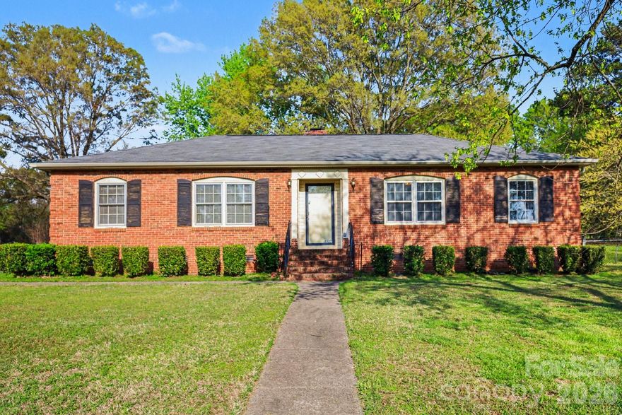 4 bedroom ranch featuring a functional single level layout with comfortable, easy living. The home offers a spacious living area, dedicated dining space, and a practical kitchen with plenty of potential. All bedrooms are well sized with convenient access to baths and living spaces. Outside, enjoy a generous yard with room to relax, entertain, or customize to your needs.This home is in need of updating and some repairs.  Conveniently located near shopping, dining, and major roadways for easy access.