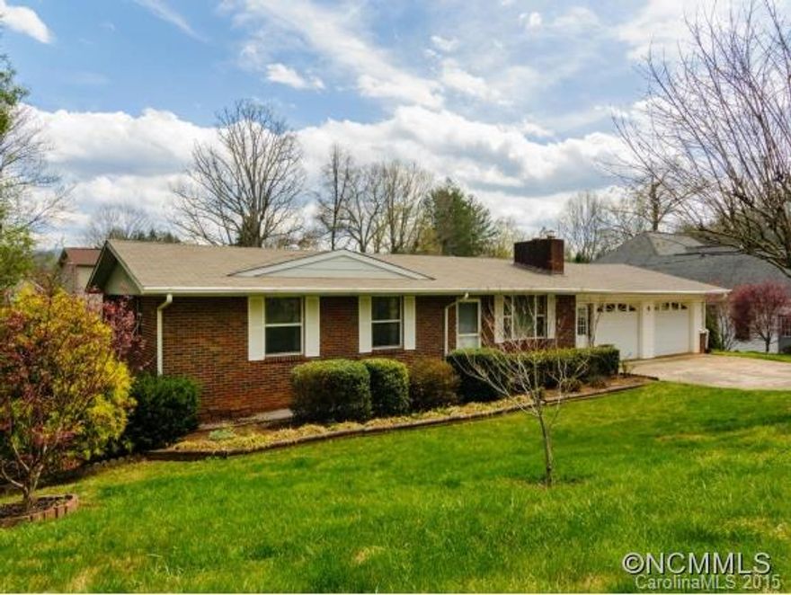 LOCATION, LOCATION, LOCATION. JUST A SHORT WALK FROM THE LIBRARY, RESTAURANTS, AND SHOPS OF MAIN STREET WEAVERVILLE. STAINLESS STEEL APPLIANCES, ROOF REPLACED IN 2012. HEAT PUMP REPLACED IN 2010. LARGE SUNROOM. BEING SOLD AS IS. 3RD BEDROOM HAS NO CLOSET. MOTIVATED SELLER.