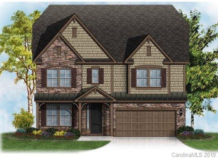 Waverly European with full finished basement, stone profile fireplace in family room, guest suite on first floor, master features a walk in shower,  homesite  backs up to a tree line, community features walking trails, dog park, pool, fitness, street lights, sidewalks