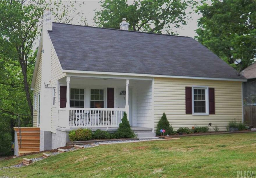 Adorable Bungalow with easy access to HWY 127, HWY 70, HWY 321 and Interstate 40.  The home has new Vinyl siding, a new Side porch with a new storm door, new garage door , fresh Mulch and landscaping. There are 2 bedrooms on the main level and 2 other rooms on the 2nd floor that is heated and cooled, one is a bedroom with a closet. and the other is being used as a play room. The ceilings are over 7'ft on the 2nd floor. On the main level there is a Large eat in Kitchen and cozy living room on the main level with a fireplace and gas logs. There is a large yard in the rear and the location is convenient to schools, shopping and main Highways!  Call for your viewing today!