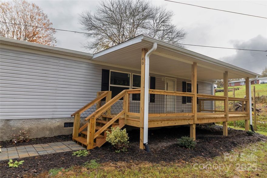 New improved price and financing options. 3BR 2BA new doublewide! Great in town location in Dillardtown community, although not in city limits.  Public water and sewer. Covered porch and privacy fence. Convenient to hospitals, pharmacies, restaurants, and Highway 74. Quiet neighborhood. Tax assessment, deed book and page to be determined once property is divided at closing.