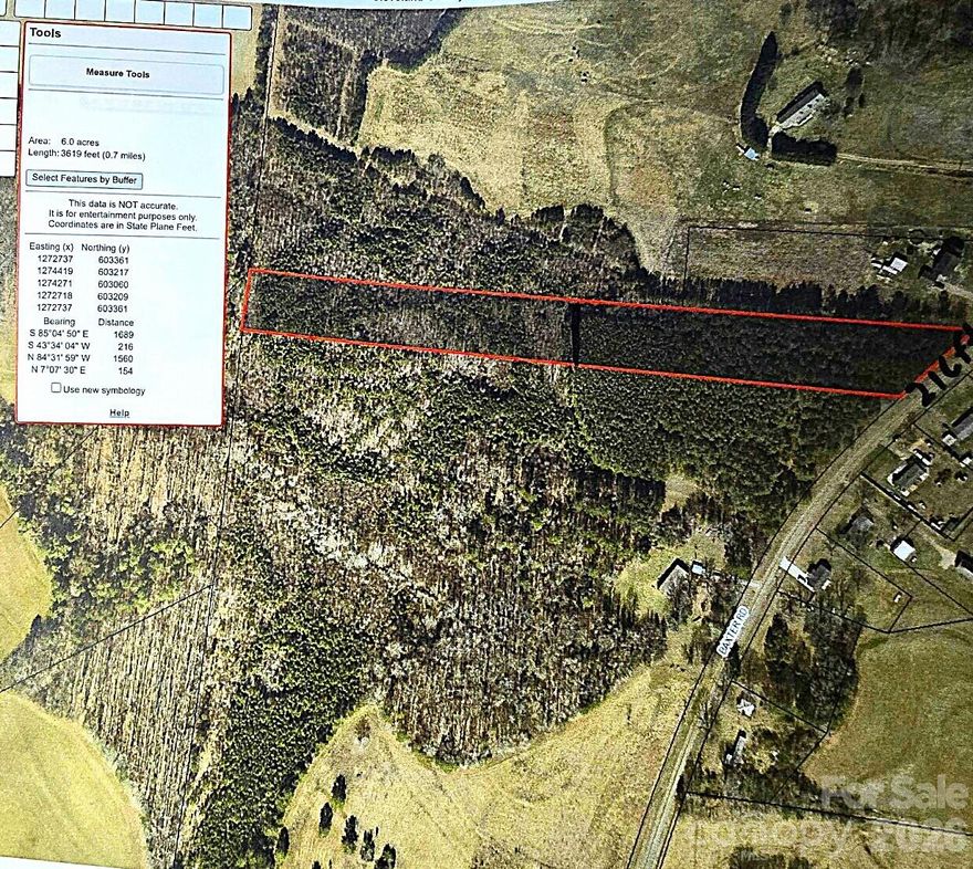 Wonderful flat property for sale and waiting on your home to be built or set up . County requires 3-acre tracts per residential home.  Two 3 acre tracts are being sold here.  $95,000 each tract. County maintained Paved road.  County water at the road would need to be run to your residential home.  No restrictions from Modular or Manufactured homes here. Beautiful planted stand of planted trees.  Just outside Waco area between Shelby and Cherryville, NC. Peaceful country living.  Come take a look and see if this would suit your new home.
