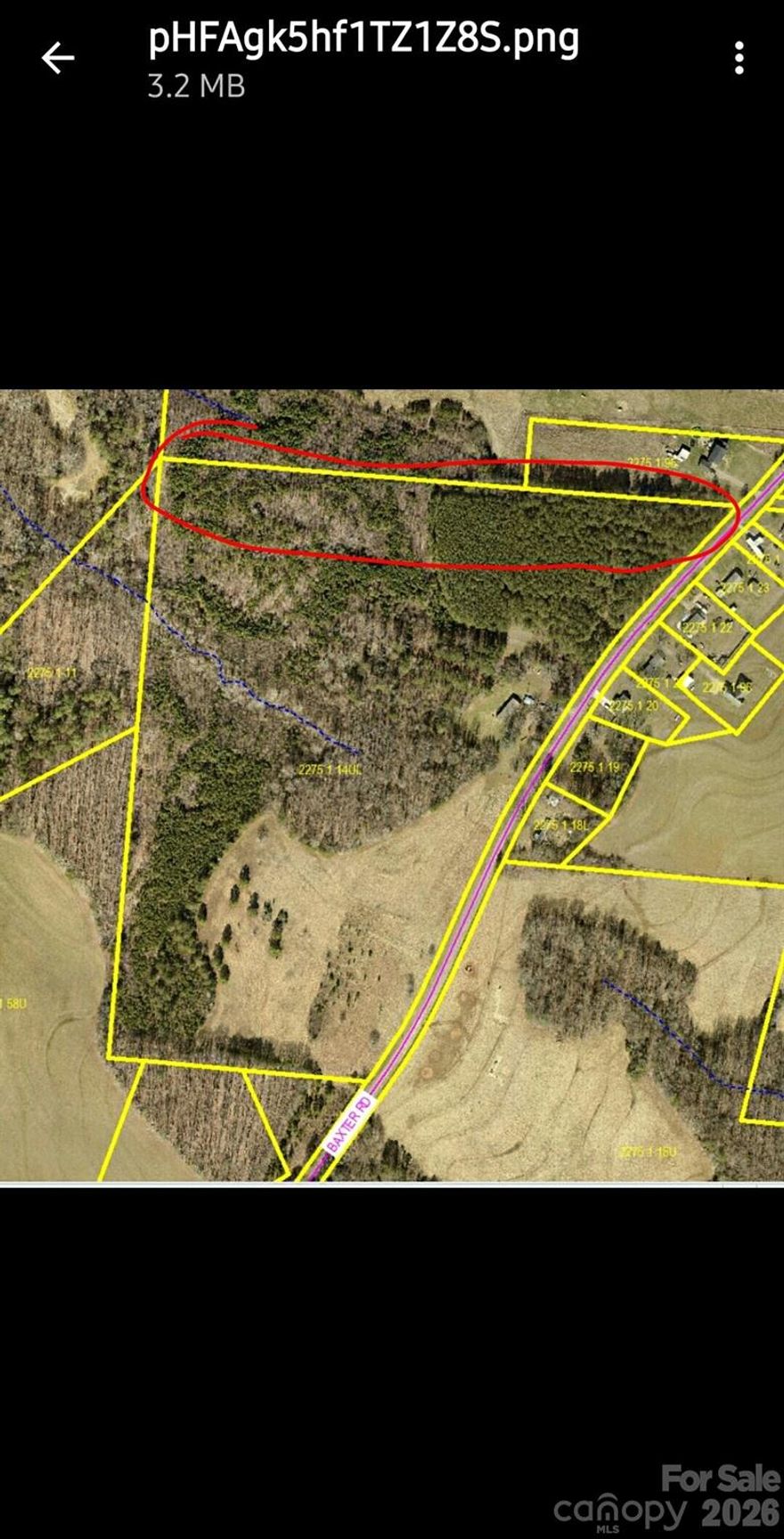 Wonderful flat property for sale and waiting on your home to be built or set up . County requires 3-acre tracts per residential home.  Two 3 acre tracts are being sold here.  $95,000 each tract. County maintained Paved road.  County water at the road would need to be run to your residential home.  No restrictions from Modular or Manufactured homes here.  Trees would be the responsibility of the Buyer.  Beautiful planted stand of trees.  Just outside Waco area between Shelby and Cherryville, NC.  Come take a look and see if this would suit your new home.