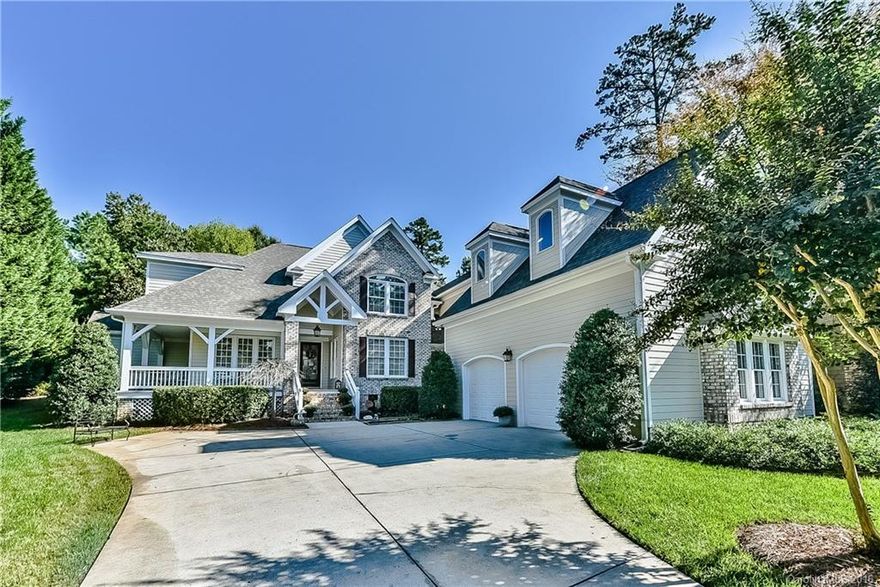 Timeless beauty & tranquility awaits you in this beautiful Peninsula CC home.  Enjoy the splendor of this approx. 3/4 acre treed lot w enchanting gardens.  Glorious sunlit kitchen w expansive granite counters opening to  great rm & breakfast rm.  Hardw flrs throughout the main level. Convenient 1st-flr study.  Main level living spills out to flat private yard & patio.  Spa-like master bath w his & hers closets. Sealed crawl space, newer roof & H/W heater.  Short walk to Peninsula Yacht Club.