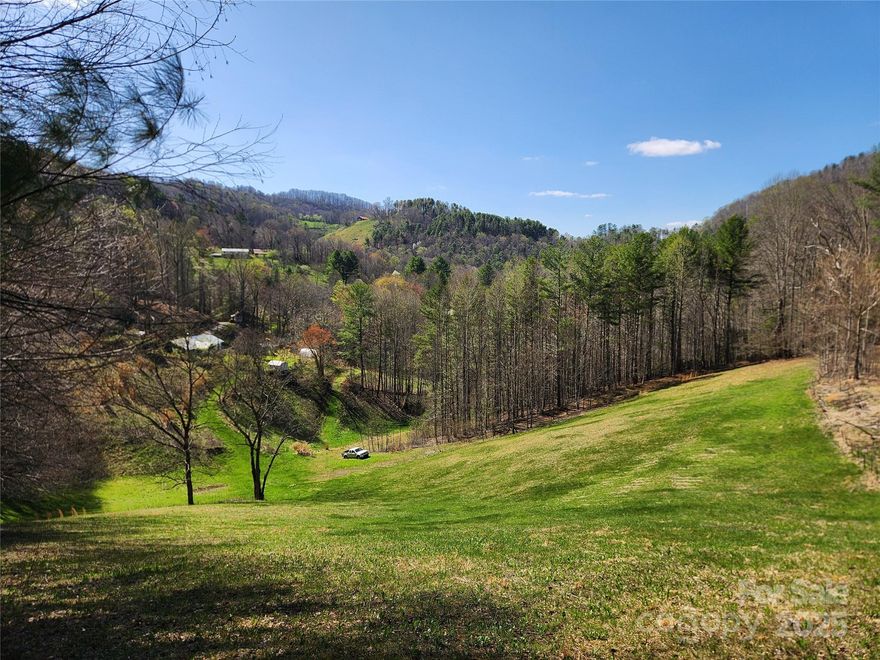 Magnificent 22 +/- High Country Watauga County Wooded Acres in Sugar Grove NC. Watauga River is directly across Hwy 321 for long border. Abundant wild game. Incredible mountain views. Multiple Trails. All wooded except for trails, pre cleared homesite on peak, and power/electrical easement. 45 FT Right of Way from Hwy 321 to property - see attached survey. Property lines are not marked - highly recommend LandGlide or OnX when walking to and on this property.