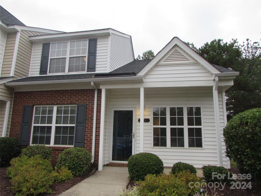 GREAT LOCATION!! 3 Br./ 2.5 Ba townhome with primary bedroom on main floor, new interior paint and carpet, nice back patio and storage closet. There is a community pool, walking trails and gazebo. 
The $25/month Mandatory Residents Package offers so many great benefits (air filter delivery service, 24/7 maintenance, utility connection concierge, credit building, rewards program, and more!)