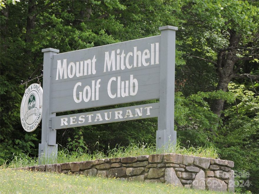 REDUCED! Beautiful lot in Mt. Mitchell Lands that has community water. This lot sits .3 miles from the clubhouse and pro-shop! With clearing you would have a great view of the golf course. Property has easy access, and no HOA! Build you full time home, or secondary home! No restrictions on rentals. There is talk about the golf course coming back. A beautiful and serene place to live in the mountains! This is a must see.