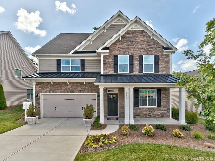 A thoughtfully crafted home w/ all the elegance that you’re accustomed to & all the details that you can’t live without. Gorgeous stone exterior w/ a rocking chair front porch! This home called the Holden is a 5 bedroom 4 bath home. Lavish interior detail makes this home one of a kind. Gourmet kitchen fit for a chef w/ double wall oven, gas cooktop, stainless appliances, granite counters, tile backsplash & recess lighting. An awesome master suite w/ an abundance of space including a sitting room